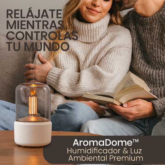 AromaDome™ Humidificador & Luz Ambiental Premium