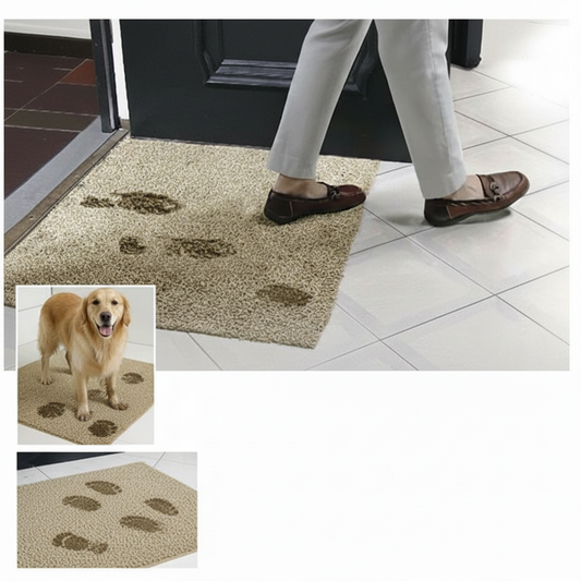 Alfombra absorbente - dos escenas