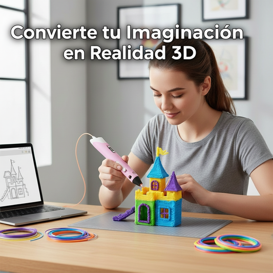 Banner comercial - Convierte tu Imaginación en Realidad 3D