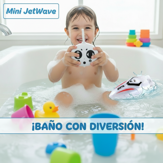 Banner Mini JetWave con texto en español