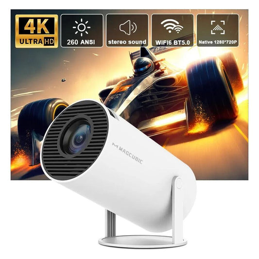 Mini Proyector Portátil 4K SmartBeam™ – Cine en Casa y al Aire Libre