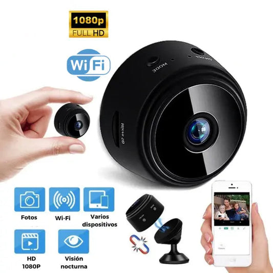Mini Cámara WiFi Oculta SafeVision™ 1080P – Seguridad Discreta y Total Control